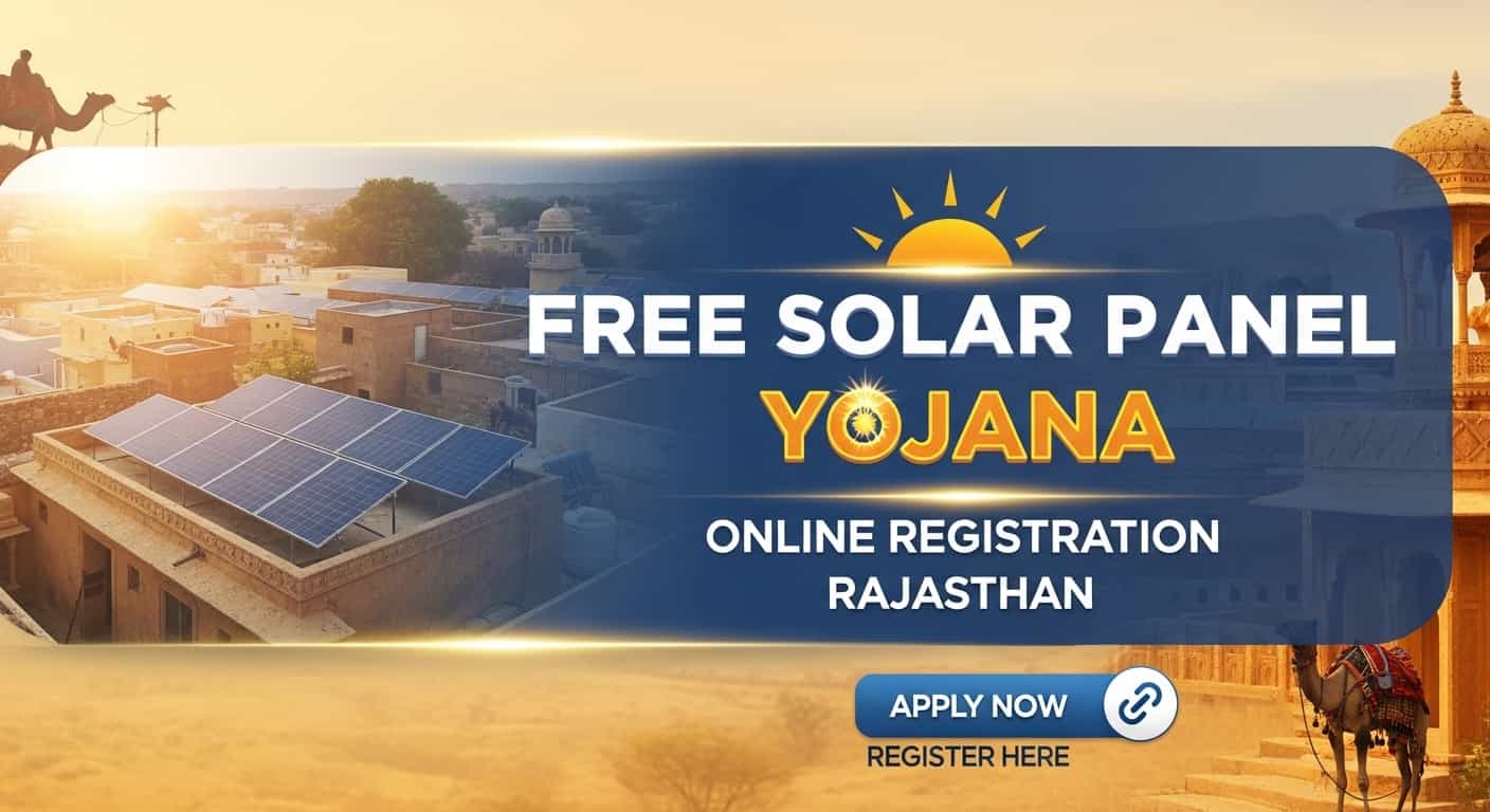Free Solar Panel Yojana Online Registration Rajasthan