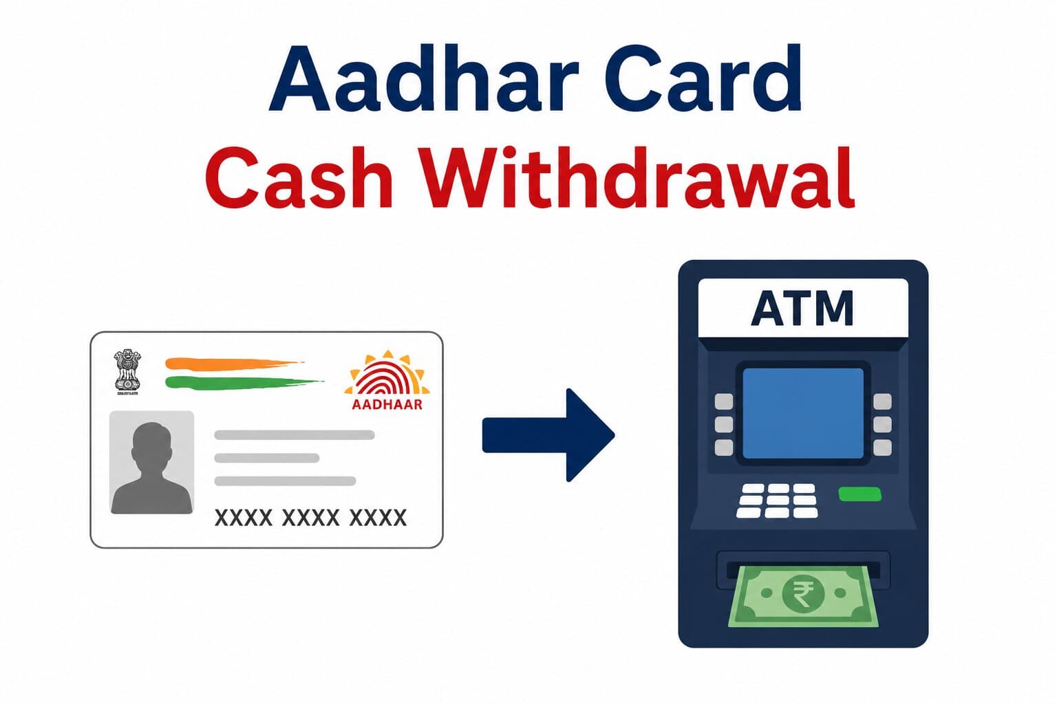 Aadhar Card Cash Withdrawal